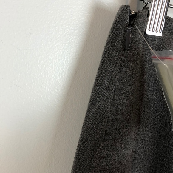 NWT Nordstrom Trending Gray Beaded Classic Pencil Skirt - Picture 4 of 8